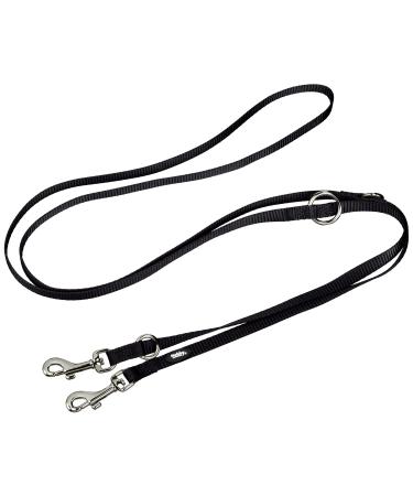 Nobby Leash Classic black L: 200 cm W: 25 mm 1 piece black width 25 mm