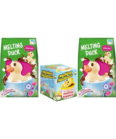 Easter Gifts for Kids - Hot Chocolate Melting Duck and Easter Marshmallow Egg Toppers - Pack of 3 - Buy Online on GoSupps.com
