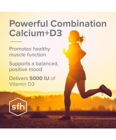 SFH K2+D3 & Calcium: The Ultimate 3-in-1 Formula for Bone Immune and Cardiovascular Health 60 Capsules - Buy Online on GoSupps.com