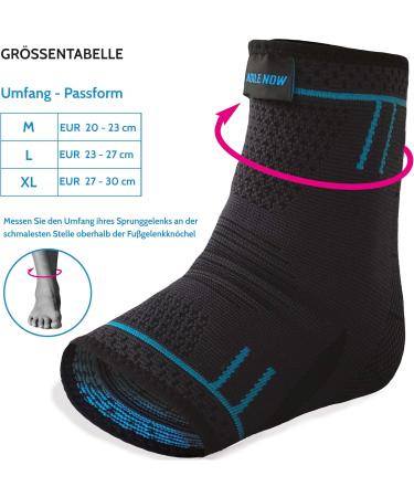 Agile Now Ankle Bandage Set - Stabilizes & Protects Joints | Slip-Resistant Breathable & Fits All Shoes (Large | Blue) - Ideal for Men & Women - Buy Online on GoSupps.com