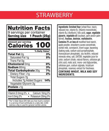Kellogg's Special K Strawberry Pastry Crisps 7.92oz (9 Ct) - Delicious & Convenient Snack Option - Buy Online on GoSupps.com