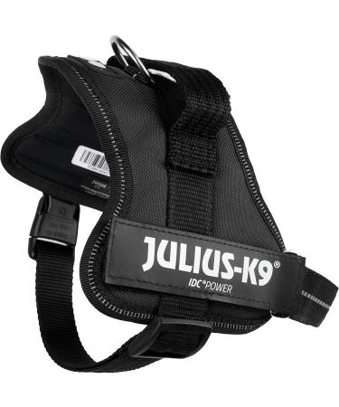 K9 Powerharness - Size S/Mini - Black | Durable Comfortable Dog Harness for All Breeds - International Shipping Available - Buy Online on GoSupps.com