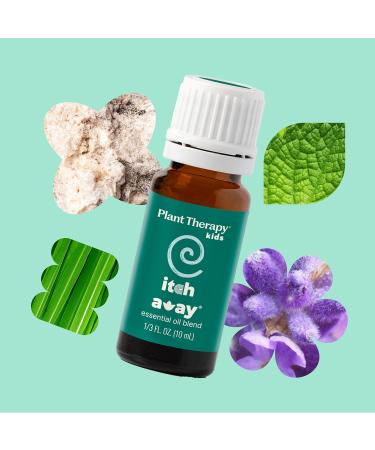 Plant Therapy Kids Itch Away Essential Oil Blend 10 mL (1/3 oz) 100% Pure Undiluted Essential Oils to Calm Itchy Skin Redness and Irritation - Buy Online on GoSupps.com