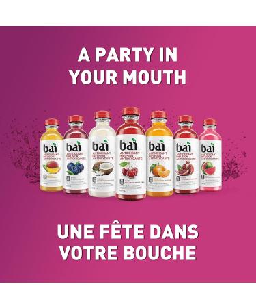 Bai Antioxidant Infusion Flavoured Water Beverage Malawi Mango 530 mL 12-Count 12-Malawi Mango - Buy Online on GoSupps.com