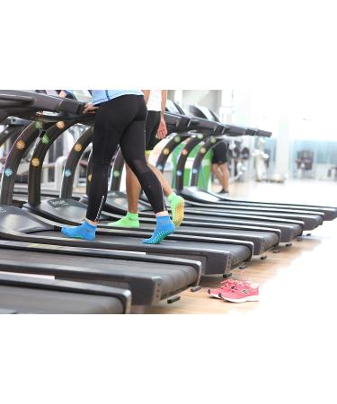 Rainbow Neo ABS Sport Socks - Unisex Neon Sneaker Stopper Socks 47-50 | International Shipping Available - Buy Online on GoSupps.com