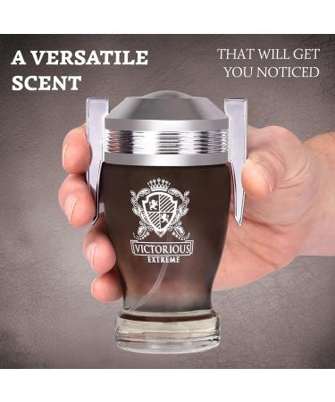 Victorious Extreme for Men Eau De Toilette - Formulated Using the Finest Prime Ingredients - Fruity Salty Fragrance - Black pepper & Fresh Orange Blossom - Packaged in a 100% Recycled Paper - Buy Online on GoSupps.com
