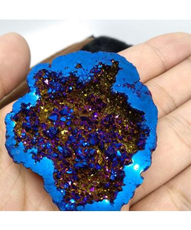 1 Piece Agate Aura DRUZY Reiki Stone ERTEYIN