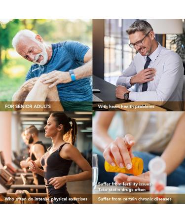 Buy Coenzyme Q10 300mg | Double Strength Softgels with Omega-3 & Bioperine | Antioxidant for Heart & Immune Health | 120 Count | International Shipping Available - Buy Online on GoSupps.com