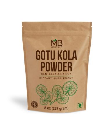 MB Herbals Gotu Kola Powder 8 oz (0.5 lb / 227 Gram) | Centella asiatica