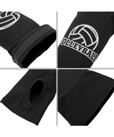 Jostift Volleyball Arm Sleeves - 2 Pairs with Protective Pads & Thumb Hole | Forearm Protection for Training - Buy Online on GoSupps.com
