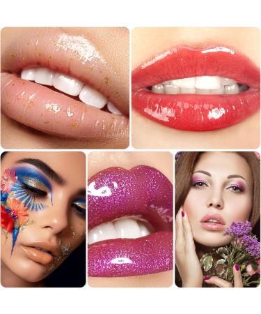 CHAKAE Lip Gloss Milk Tea Cup Lip Oil Moisturizing Lip Gloss Styles Jelly Lip Gloss Makeup Supplies for Party - Buy Online on GoSupps.com