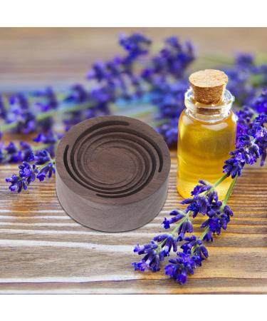 POPETPOP Essential Oil Diffuser- Wood Car Essential Oil Diffuser Small Oil Diffuser Aromatherapy Diffuser Car Aroma Diffuser Passive Diffusers for Essential Oils Home Office Bedroom - Buy Online on GoSupps.com