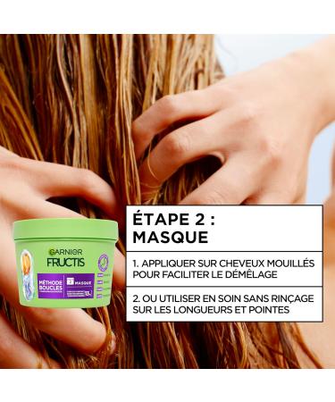  Garnier Garnier Fructis Method Curls Routine Shampoo Mask Hydrating Spray with Hyaluronic Acid and Shea Butter - Buy Online on GoSupps.com