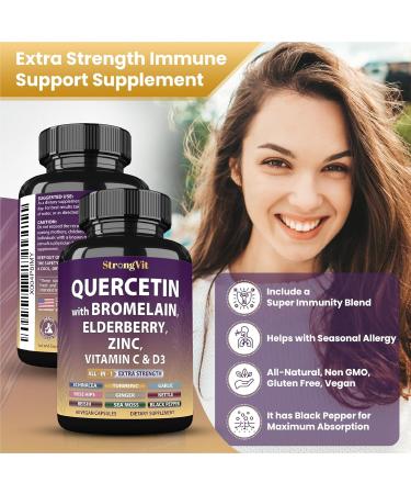 Magnesium Complex & Quercetin Supplement Bundle (120 Capsules) - Buy Online on GoSupps.com