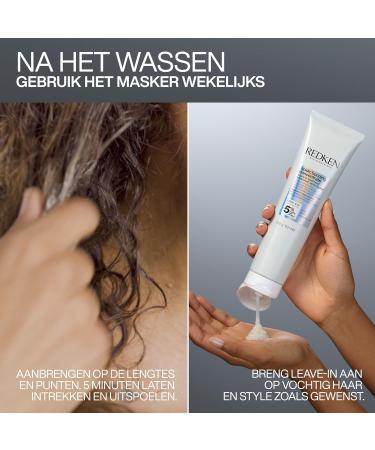 Redken Routine for Damaged Demanding and Colored Hair set of Shampoo Mask and LeaveIn Intensively Restores and Protects against Hair Breakage for Stronger Hair Acidic Bonding Concentrate - Buy Online on GoSupps.com