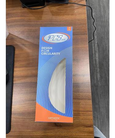PCSSole Orthopedic Insoles for Heel Spur & Plantar Fasciitis - Comfort Insoles for Men & Women - EU38-39 (25cm) - Perfect for Work & Everyday Shoes - Buy Online on GoSupps.com