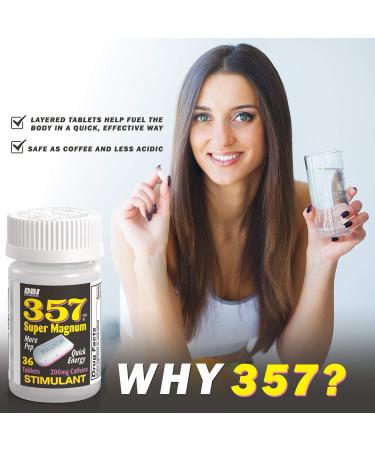 Super Magnum Stimulant - 200mg Caffeine Boost Pack of 3 | International Shipping Available - Buy Online on GoSupps.com
