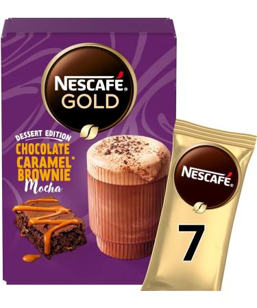 Sticky Stuffy Pudding Latte & Chocolate Caramel Brownie Mocha Gold Instant Coffee (28 Sachets In Total) - Buy Online on GoSupps.com