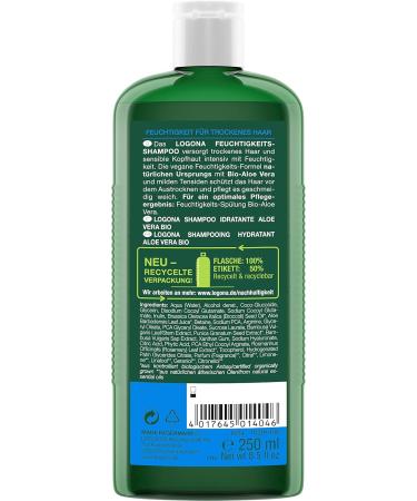 Logona: Feuchtigkeits-Shampoo (250 ml) - Buy Online on GoSupps.com