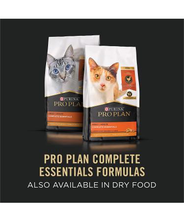 Purina Pro Plan Entrees in Sauce Adult Wet Cat Food - Seafood Stew (24 Pack, 3 oz. Cans) - Buy Online on GoSupps.com