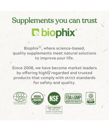 Biophix R-Lipoic Acid 300 mg - High Potency Antioxidant Support with Biotin - 120 Non-GMO Gluten Free Veggie Capsules for Energy Boost - International Shipping Available - Buy Online on GoSupps.com
