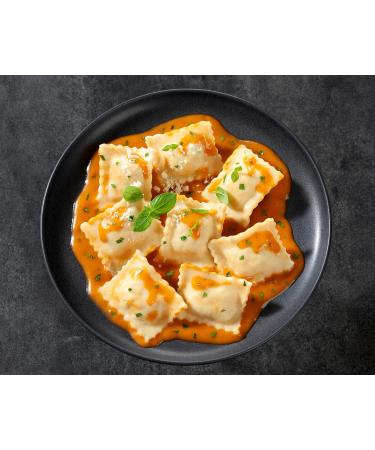 Paul & Louise Ravioli Raw Ham Parmesan 300 g - Microwavable Bag - Ready in 1 minute 30 - Egg dough - 100% meat from France - - Buy Online on GoSupps.com