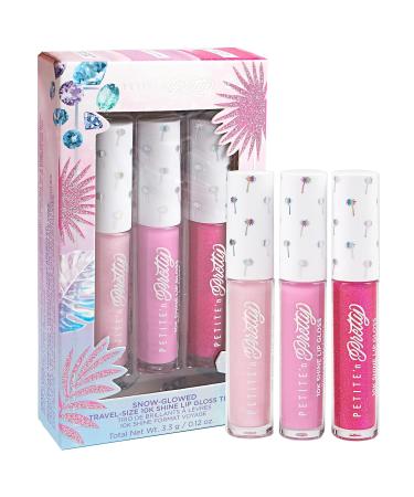 Petite 'N Pretty Snow-Glowed Lip Gloss Trio | Travel-Size 10K Shine for Kids, Tweens & Teens - Non-Toxic & Made in USA - Buy Online on GoSupps.com