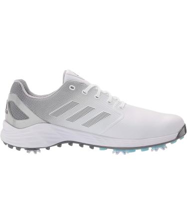 adidas Men's ZG21 Golf Shoe White/Silver - Size 9.5 | Lightweight & Comfortable - Buy Online on GoSupps.com