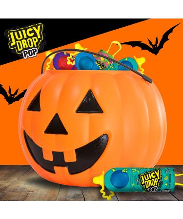 Juicy Drop Halloween Sweet & Sour Lollipop Variety Party Pack - 9 Count Sweet Lollipop Suckers & Sour Gel In Assorted Flavors - Gummy Candy For Halloween Candy Bowls  Parties & Trick Or Treating 1 Count (Pack of 9) - Buy Online on GoSupps.com