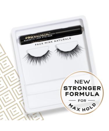 Eylure PROMAGNETIC Eyeliner & Lash Kit | Faux Mink Natural Eyelashes in Black - International Shipping Available - Buy Online on GoSupps.com