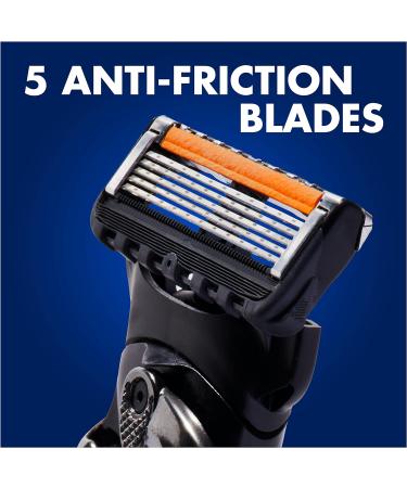 Buy Gillette Fusion 5 ProGlide Razor Blades with Trimmer Blade - 12 Replacement Blades Precision Glide Coating International Shipping - Buy Online on GoSupps.com