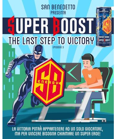  Italian Gourmet E.R. San Benedetto Energy Drink Super Boost 48 Energy Drinks with Taurine Caffeine and B Vitamins Disposable Box 250 ml + Polpa di Pomodoro Italian Gourmet Polpa di Pomodoro 400 g - Buy Online on GoSupps.com