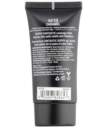NYX Professional Makeup Invincible Fullest Coverage Foundation - Caramel - 0.85 oz | International Shipping Available - Buy Online on GoSupps.com