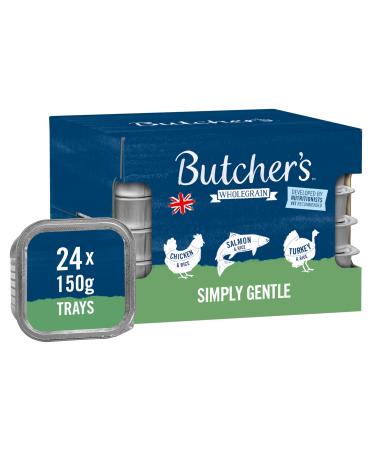 BUTCHER'S Simply Gentle Dog Food Tray 24 x 150g