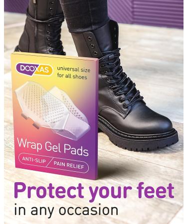 Dooxas 360 HQ Gel Metatarsal Pads - Ultimate Foot Pain Relief and Protection | Ball of Foot Cushion for Women | Ideal Metatarsal Pads for Heels and Shoes - Buy Online on GoSupps.com