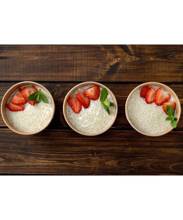 Minute Tapioca Bundle - 2x 8oz Kraft Packages + BELLATAVO Fridge Magnet | Ideal for Tapioca Pudding and Fruit Pie Filling - Buy Online on GoSupps.com