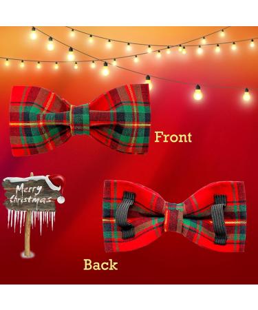 Shop Lionheart Glory Christmas Checkered Dog Collar & Bowtie - Adjustable X-Large Red-Green Dog Collar for Big Dogs - Comfortable & Stylish Dog Shoe Collar - Buy Online on GoSupps.com