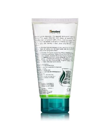 Himalaya Purifying Neem Face Wash for Deep Cleaning & Occasional Acne Gentle Non-Drying Daily Cleanser Free from Parabens SLS and Phthalates 150 ml (5.07 oz) (Pack of 2) - Buy Online on GoSupps.com