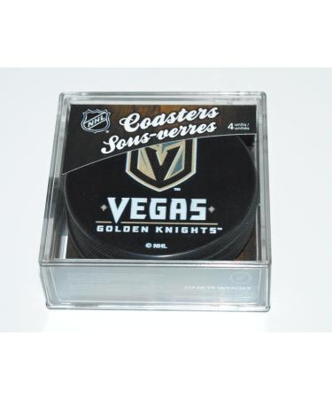 Inglasco Puck Coaster SK NHL PHI Flyers Vegas Knights One Size Multicolor