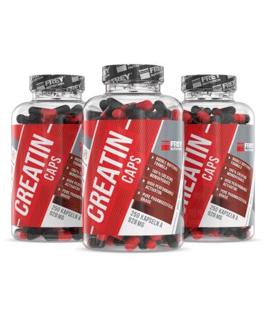 Frey Nutrition Creatine Caps pack of 3 (3 x 235 g)