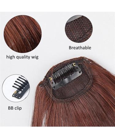 Bangs Hair Clip Synthetic Air Bangs Hair Extensions Wispy Bangs Clip Girls Natural Bangs Hair Piece Clip Hair Extension Wig Curved Bangs Bangs Clip in Hair (Color : T1B/613) - Buy Online on GoSupps.com