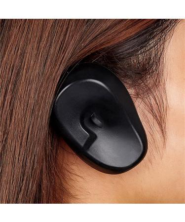 Ear Protector for Hair Coloring and Baking Oil - Anti-Sticky & Stain Isolation Earmuffs for Ear Care and Earwax Removal (Black, One Size) - Buy Online on GoSupps.com