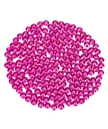 YHMQ DU 1440PCS Rhinestones Nail Crystals + Rhinestones For Nails Crystal Peach + SS6(1.8+2.0mm) PeachPDZ SS6-1440PCS