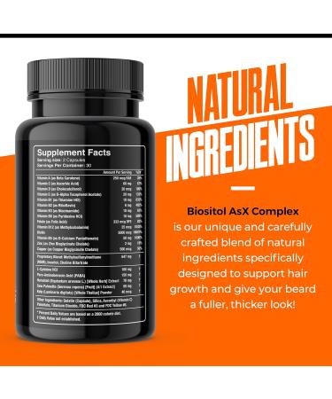 Wild Willies Beard Growth Kit - Capsules & Boost Serum - Natural Growth Oil With Biotin & Caffeine - Vitamins for Fuller Thicker Beard - 60 Capsules - For Men - Buy Online on GoSupps.com