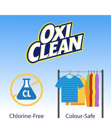 OxiClean White Revive Enzyme Laundry Stain Remover Paks Effective on Grease Blood Wine Stains and More - Colour Safe Chlorine Bleach-Free 18 Counts - Buy Online on GoSupps.com