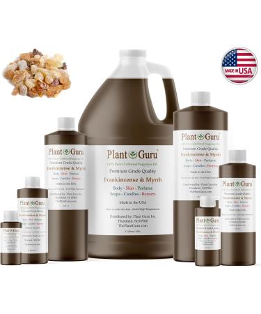 Frankincense and Myrrh Fragrance Oil - 8 fl oz | Scented Oil for DIY Soap Candles Bath Bombs & Aromatherapy - Buy Online on GoSupps.com