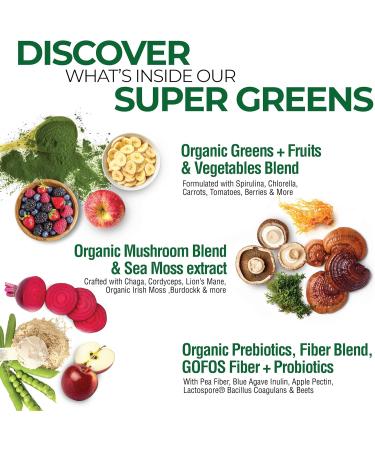 COUNTRY FARMS Super Greens Natural & Fiber Gummies with Bonus Sea Moss Tincture Natural Energy Support Digestive Health Supports Regularity Bundle Pack - Buy Online on GoSupps.com