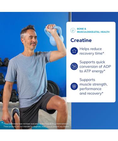 Pure Encapsulations Creatine - Creatine Supplement - Muscle Strength, Performance & Recovery - Pre-Workout Recovery Powder - Gluten-Free, Non-GMO & Hypoallergenic - 315 g (60 Servings) - Buy Online on GoSupps.com