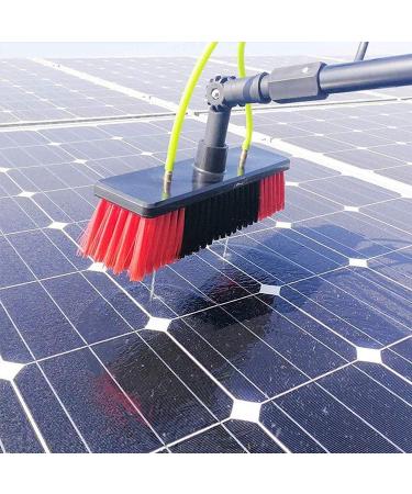 Photovoltaic Panel Cleaner - Water Fed Telescopic Brush for Efficient Washing - Cleaning Equipment Extension Pole Washing Set 12M - Buy Online on GoSupps.com