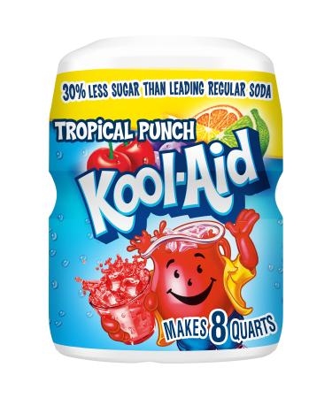 Kool-Aid Summer Blast Tropical Punch Flavored Powdered Drink Mix (19 oz Canister) 0 Canister